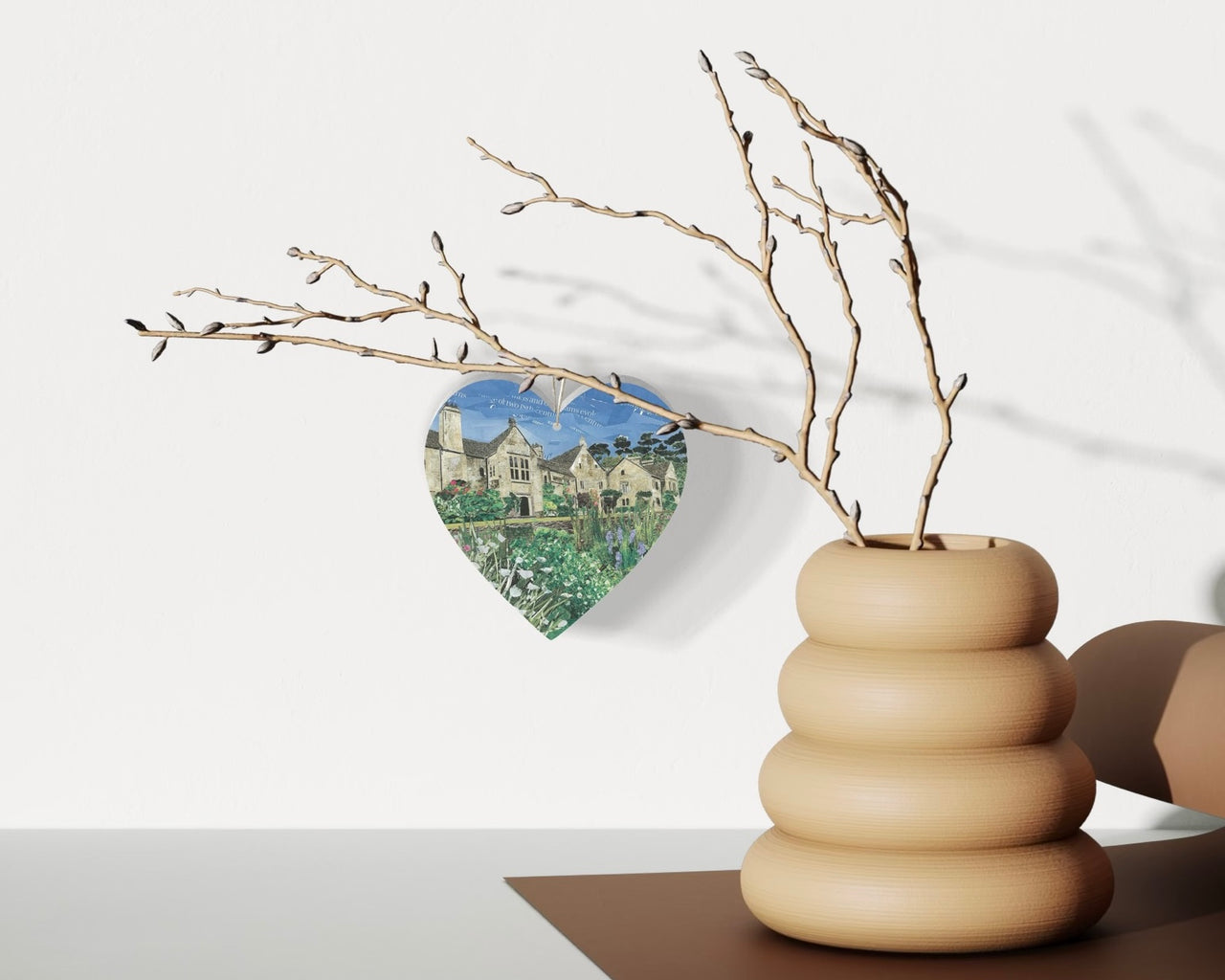 Cotehele, National Trust, Hanging Heart Decoration