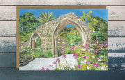 Tresco gardens collage card