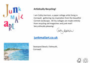 Back of Swanpool Beach Card
