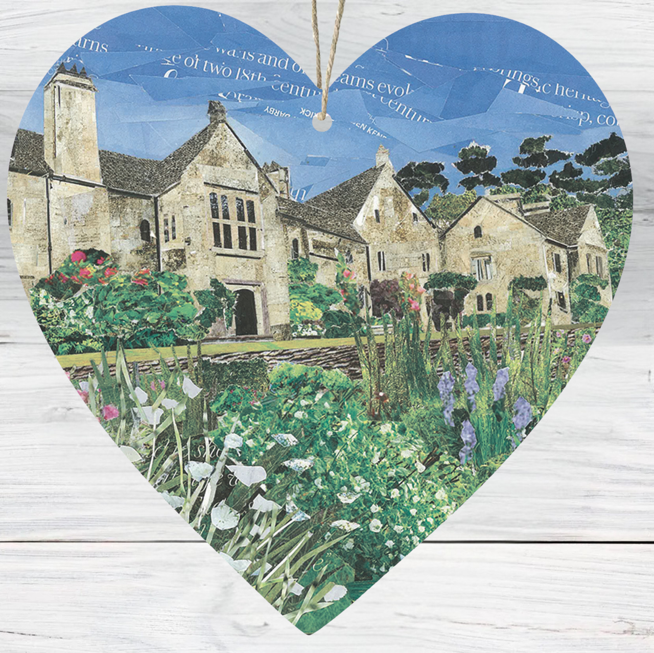 Cotehele, National Trust, Hanging Heart Decoration