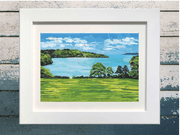 Trelissick paper collage print