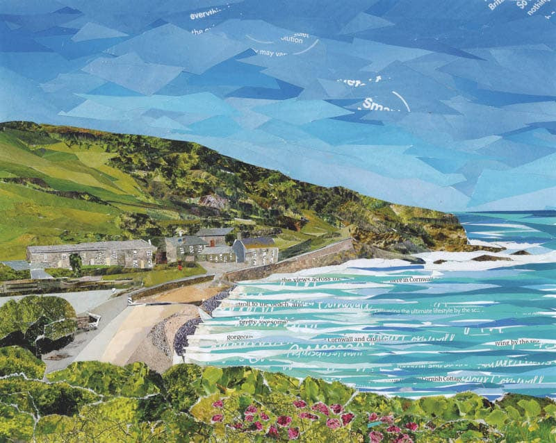 Portholland Card, Roseland Peninsula, Cornwall
