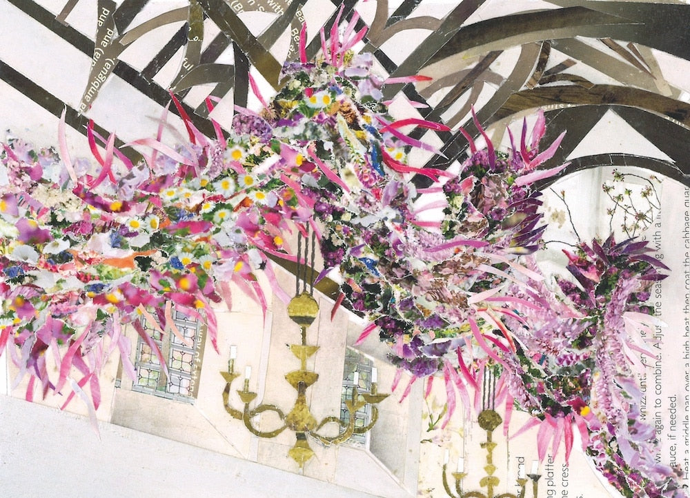 Cotehele Garland Card Cornwall