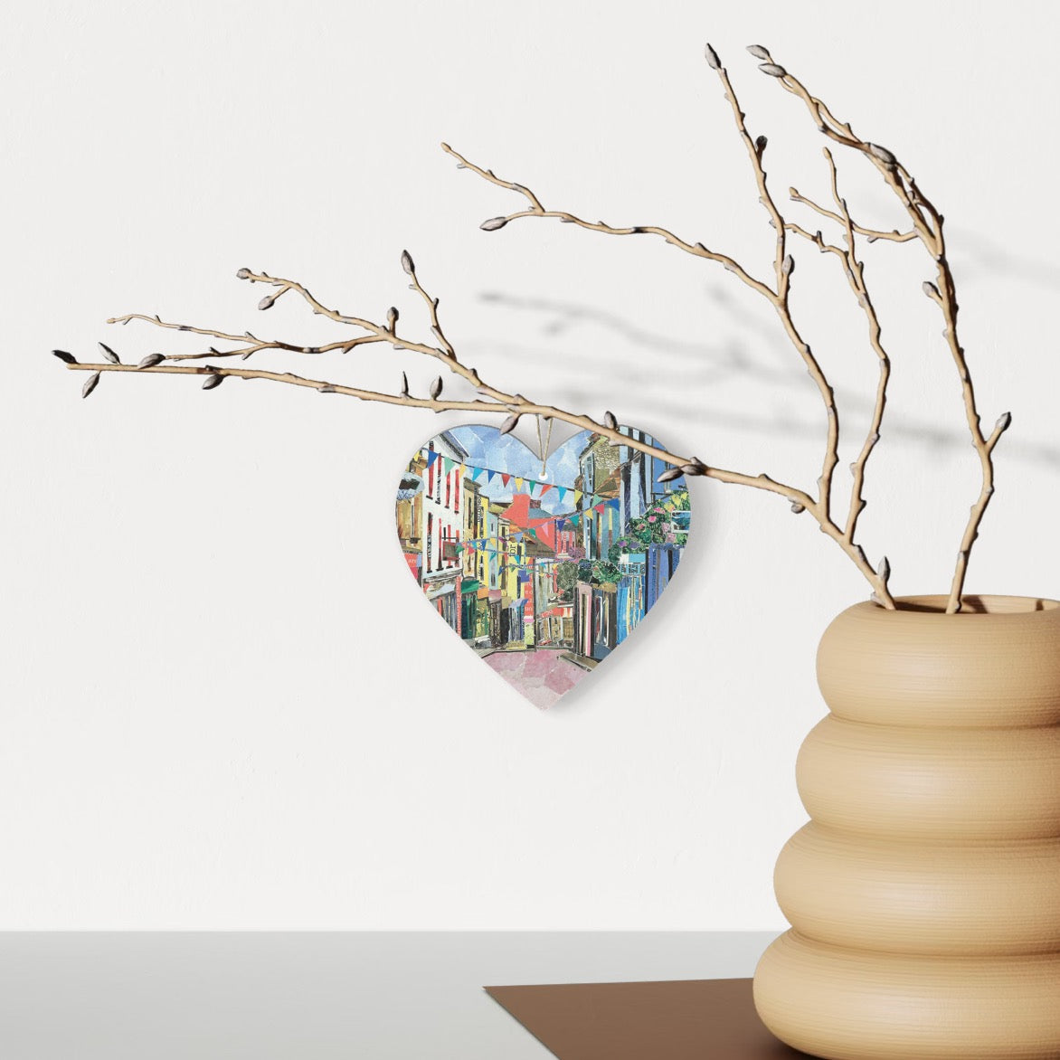 Falmouth Hanging Heart Decoration