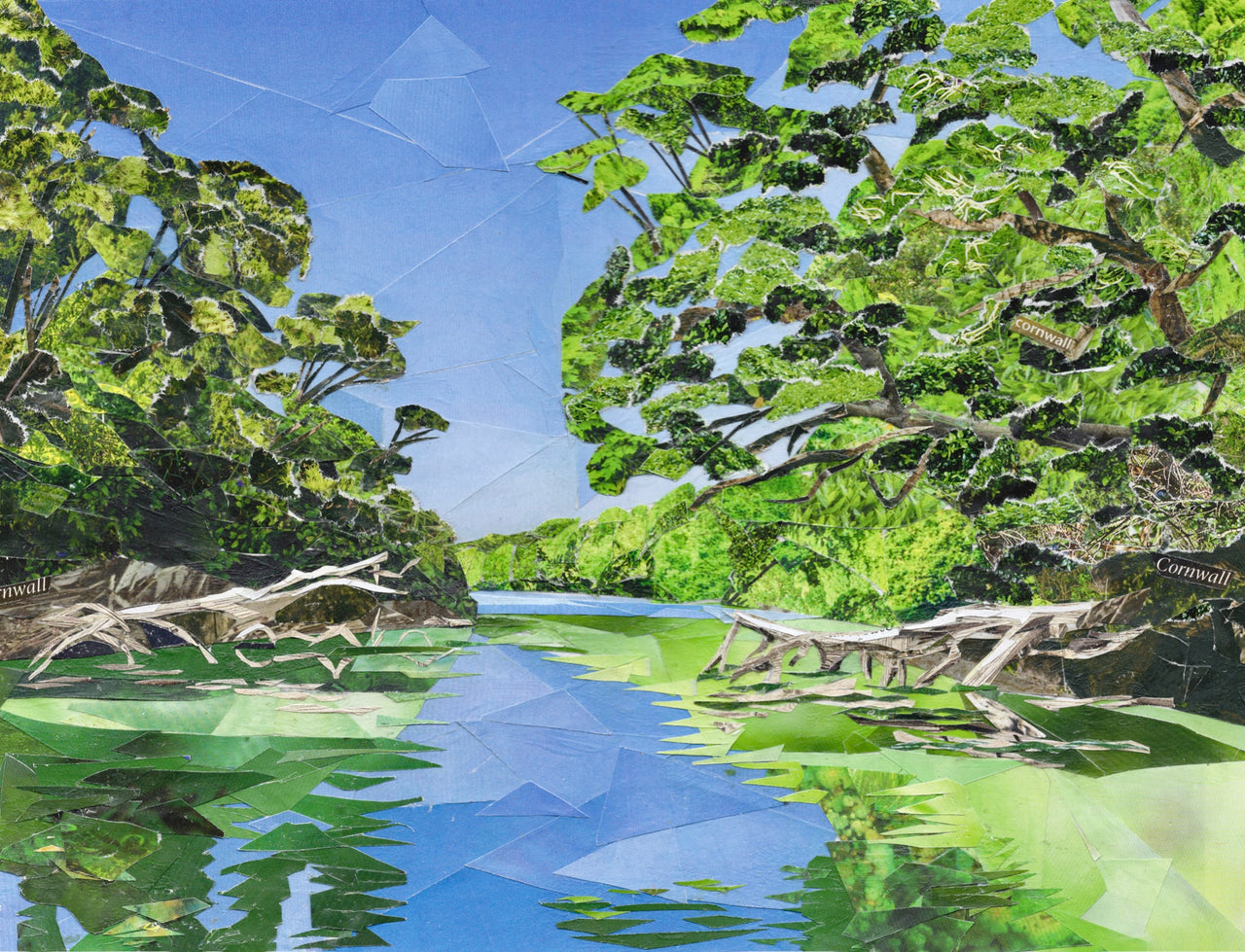 Frenchman’s Creek Card, Cornwall.