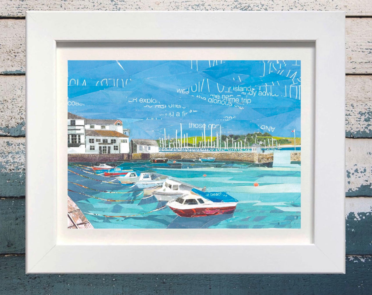 Falmouth Harbour art print