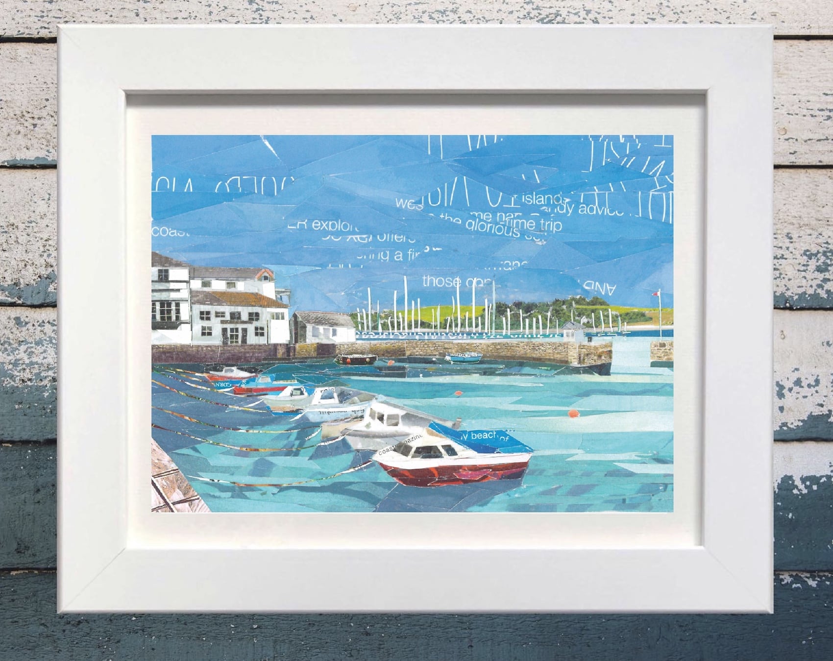 Falmouth Harbour art print