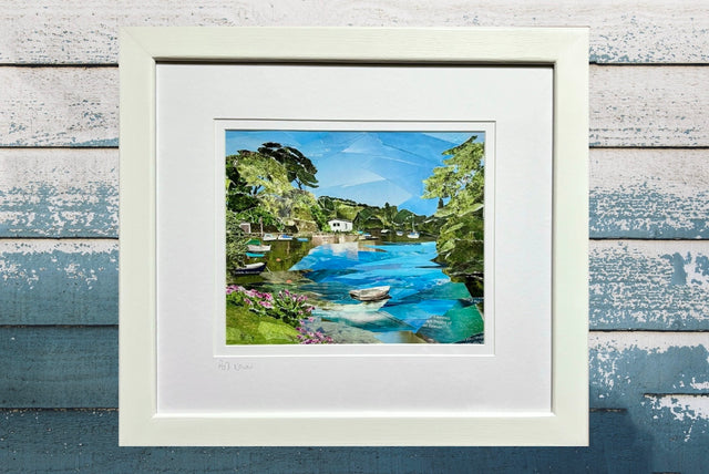 Port Navas Creek Cornwall | Original Artwork by Cathy Harrison