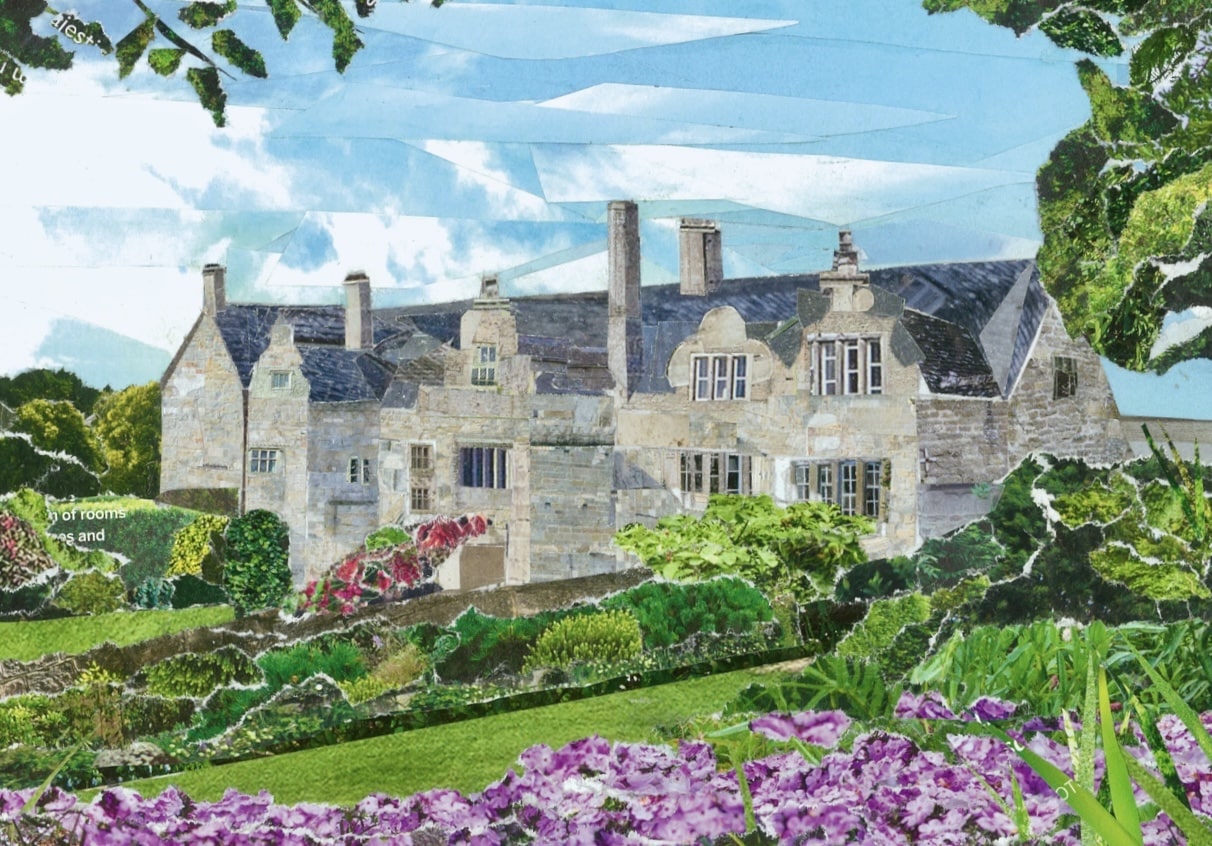 Trerice House Collage