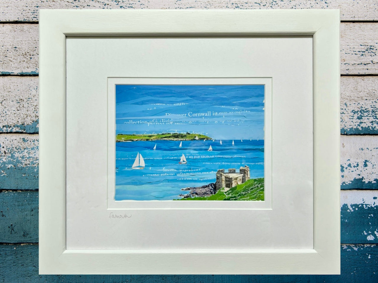 Falmouth across to St Anthonys original collage