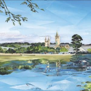 Truro River View, Cornwall Art Gallery Print